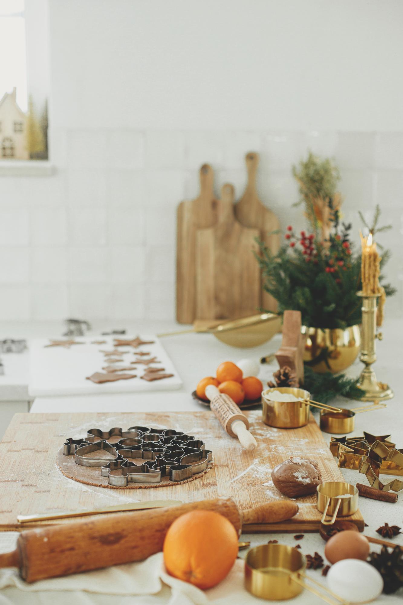 Cozy culinary workshop interior